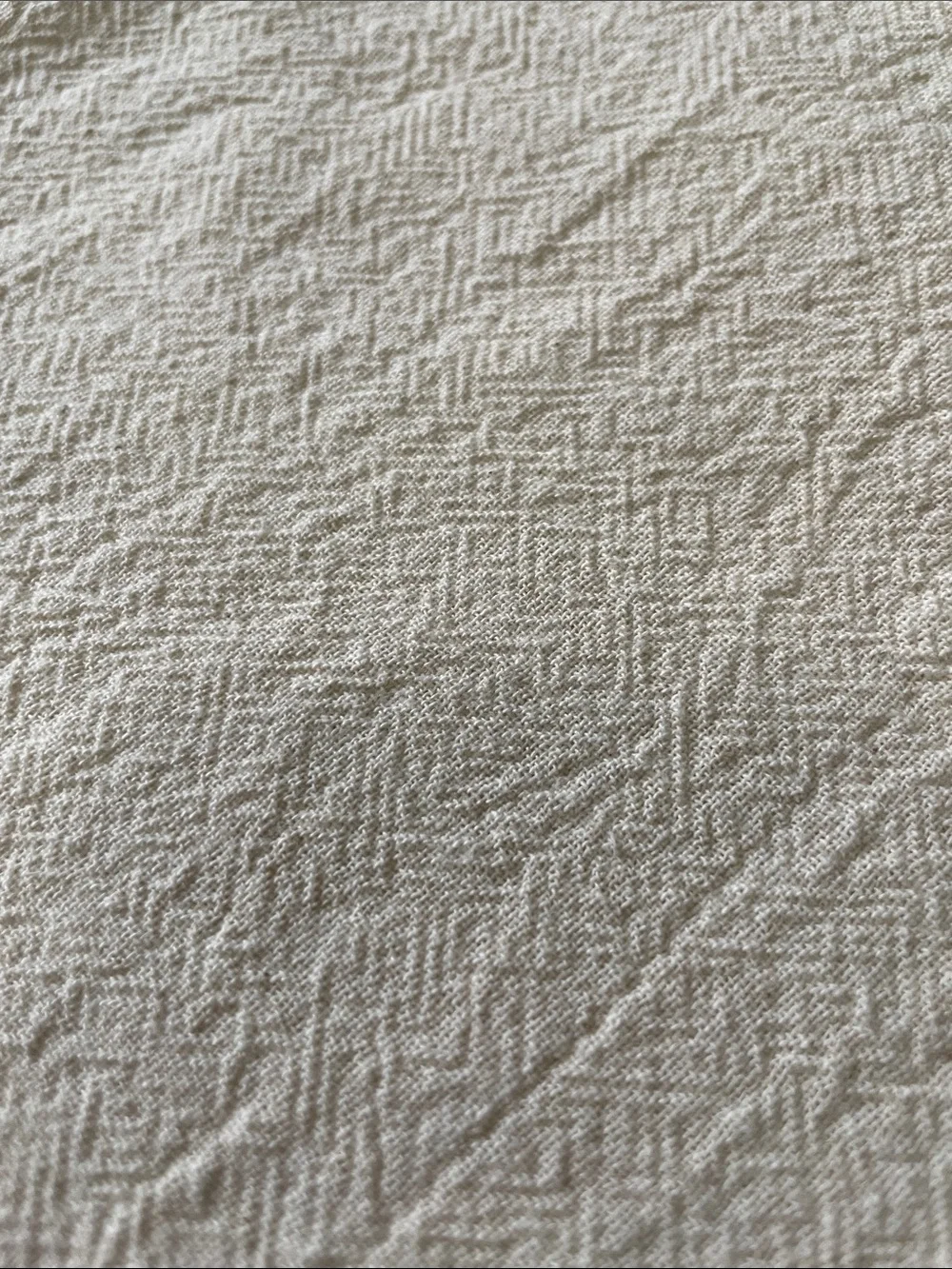 Natural Textured Cotton Towel With Funny Graphic
